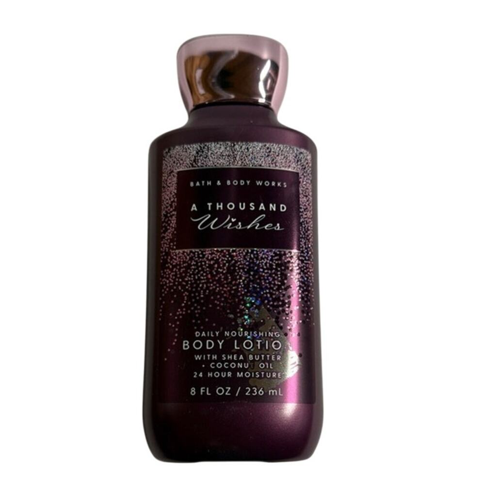 New Bath & Body Works A Thousand Wishes Daily Nourishing 24 Hr. Body Lotion 8 Oz